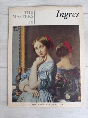 Ingres Art Print Cover - The Masters 16 - 16 Large Color Print Plates